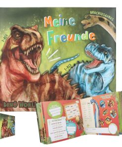 Freundebuch „Dino World“