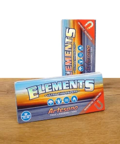 Elements Artesano King Size Slim Papers mit Tips