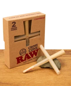 Alternative view of RAW Classic Cross Cones