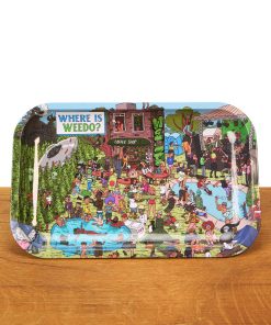 Alternative view of Best Buds Rolling Tray ‘Where is my Weedo?’