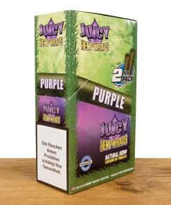 Alternative view of Juicy Hemp Wraps Purple 25er Pack
