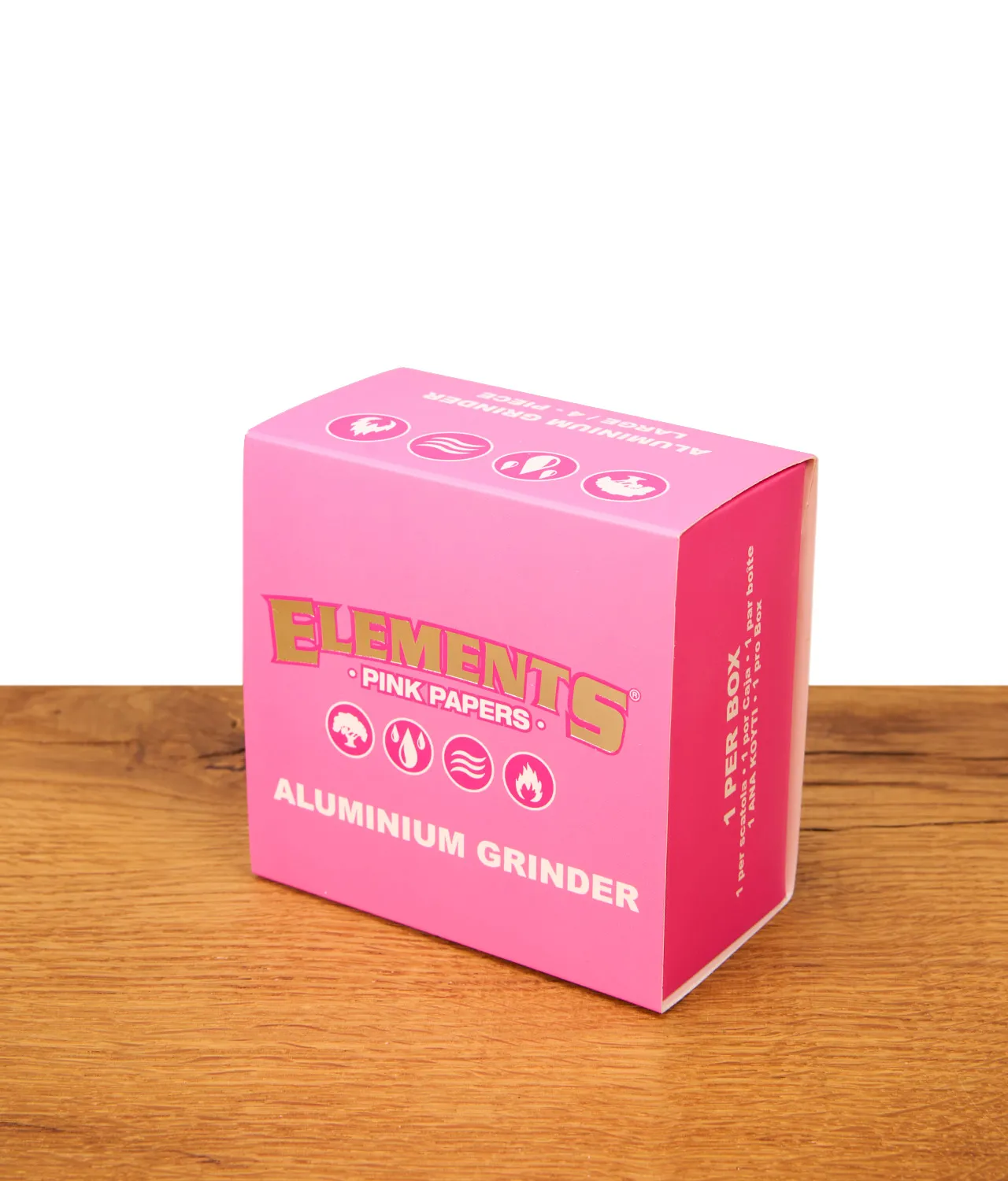 Elements Aluminium Grinder Pink 4-teilig Ø60mm – Bild 9