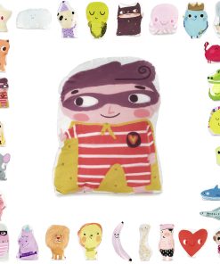 Alternative view of ANRO Anti-Stress Kinder-Kissen zum Schmusen Schlafen und Spielen Robert