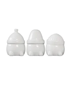 DBKD 3er-Set Wichtel Shiny White