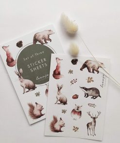 Alternative view of Sticker-Set „Wald“