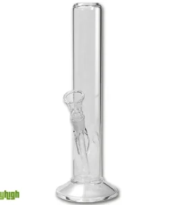 Alternative view of Breitseite Glasbong Zylinder, ohne Logo