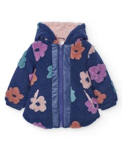 Jacke Jacquard Blumen (Print) von Boboli
