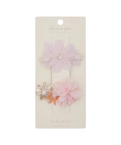 Haarspangen French Hairclips Flower Power