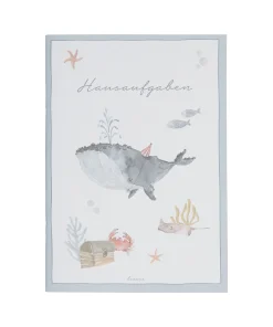 Hausaufgabenheft „Whale“