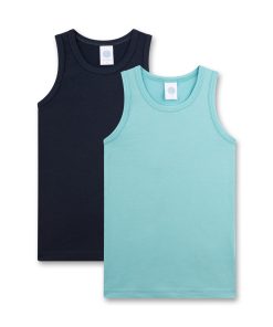 Alternative view of Shirts Doppelpack (blue marine) von Sanetta