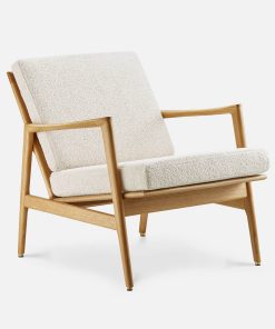 Stefan Lounge Chair Bouclé