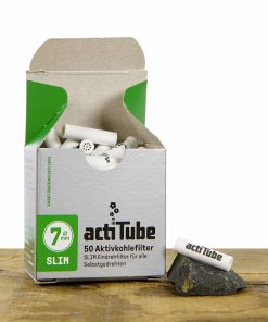 Alternative view of actiTube Aktivkohlefilter Slim 50 Stück Ø7mm