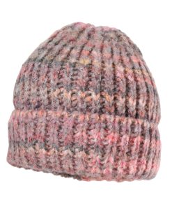 Alternative view of Mütze, Umschlag, Effektgarn (graubunt)