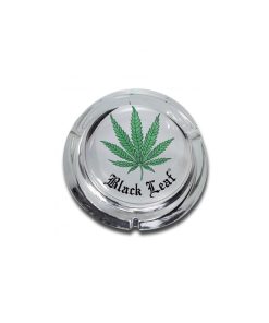 Aschenbecher Black Leaf groß