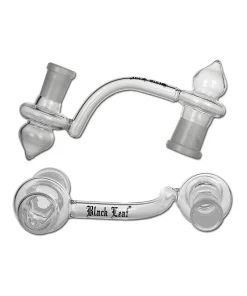 Alternative view of Black Leaf Drop Down Adapter Ansatz 90° NS14F/19