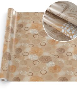 Wachstuchtischdecke Wachstuch Tischdecke abwaschbar Rechteck, rund, oval hochwertige Bedruckung Gartentischdecke LUX Nicole Breite 140cm