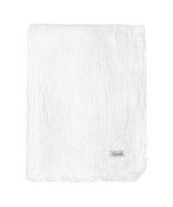 Broste Leinentischdecke Gracie Weiß L