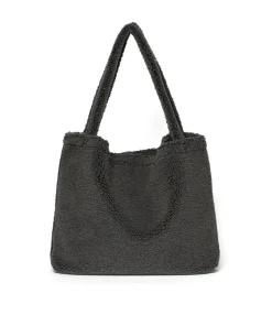 Teddy Mom Bag (Dark Grey)
