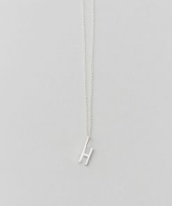 Alternative view of Design Letters Buchstabe H (10 mm) Silber