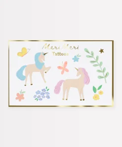 Alternative view of Temporäre Einhorn Tattoos von Meri Meri