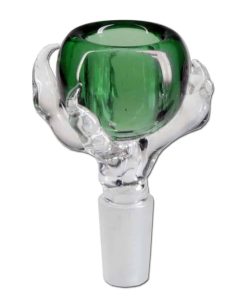 Black Leaf Glaskopf mit Kralle grün NS14