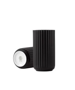 Alternative view of Lyngby Porzellan Vase Schwarz