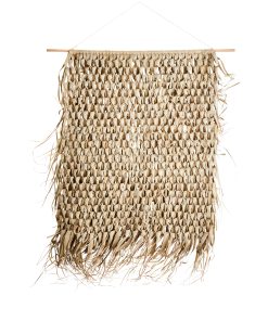 Madam Stoltz Wand-Dekoration aus Palmenblätter L