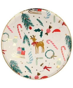 Alternative view of Beilagenteller „Festliche Motive“ von Meri Meri