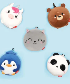 Reisekissen mit Schlafmaske „My Travel Buddy“ (verschiedene Designs)