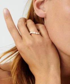 Alternative view of Pernille Corydon Ring Sea Treasure Golden