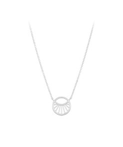 Alternative view of Pernille Corydon Halskette Daylight Silber S