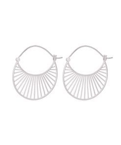 Pernille Corydon Ohrringe Daylight Silber L (30mm)