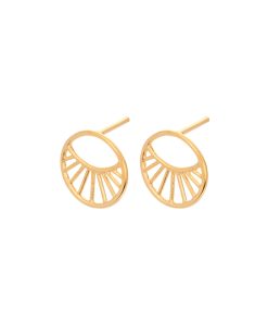 Pernille Corydon Ohrstecker Daylight Golden S (11mm)