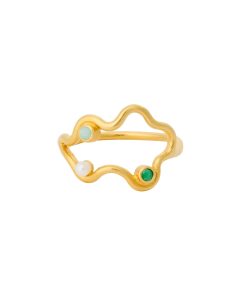Pernille Corydon Ring Cove Golden