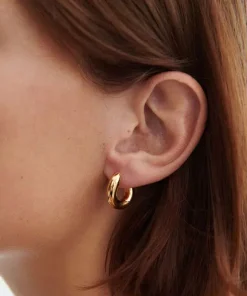 Alternative view of Pernille Corydon Creolen Flowing Stream Huggies