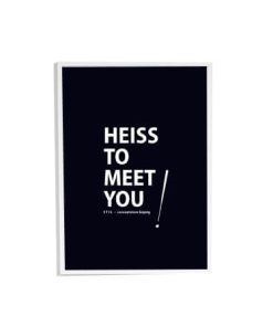Alternative view of STIL Poster Heiß to meet you