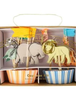„City Park Zoo“ Cupcake-Topper von Meri Meri