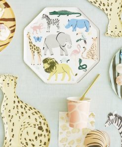 Alternative view of Pappteller „Safari“ von Meri Meri