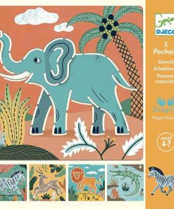 Schablonen „Wilde Tiere“