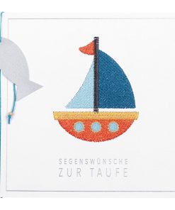 XL Strickkarte „Segenswünsche zu Taufe“