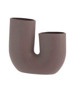 Alternative view of Storefactory Vase Stravalla Braun