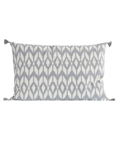 Tine K Home Kissenbezug Grau mit Quasten