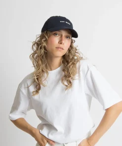 VIVI MARI Cap Solid Navy White