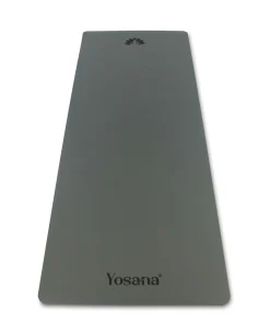 YOSANA Yogamatte grau mit Tragegurt