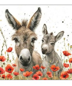 Alternative view of Ambiente Esel Lilly & Lou Servietten