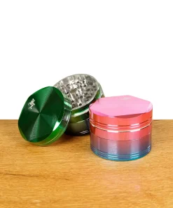 Alternative view of Black Leaf Alu Grinder Ø62mm 4-tlg. changierend