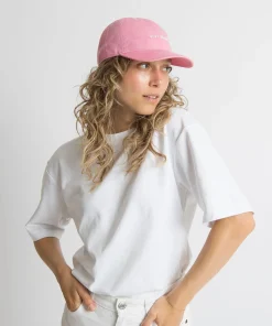 Alternative view of VIVI MARI Cap Solid Soft Pink White