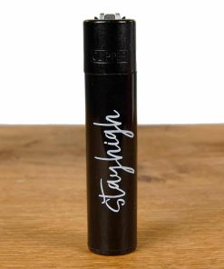 Clipper Feuerzeug stayhigh Schwarz