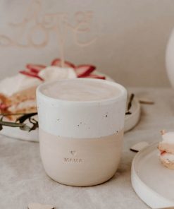 Steingut-Becher „Mama“