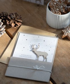 Winterkarte „Himmlische Weihnachten“